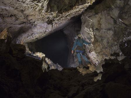 sala cavità Grotta dei Serini